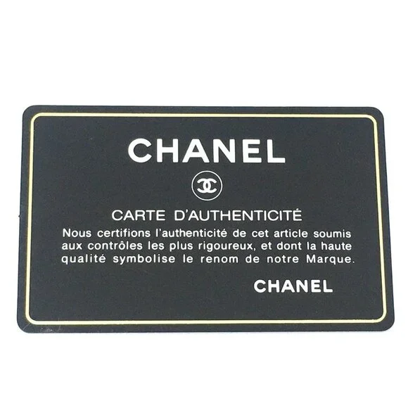 CHANEL Authentic Black Leather Wallet - Picture 11 of 12